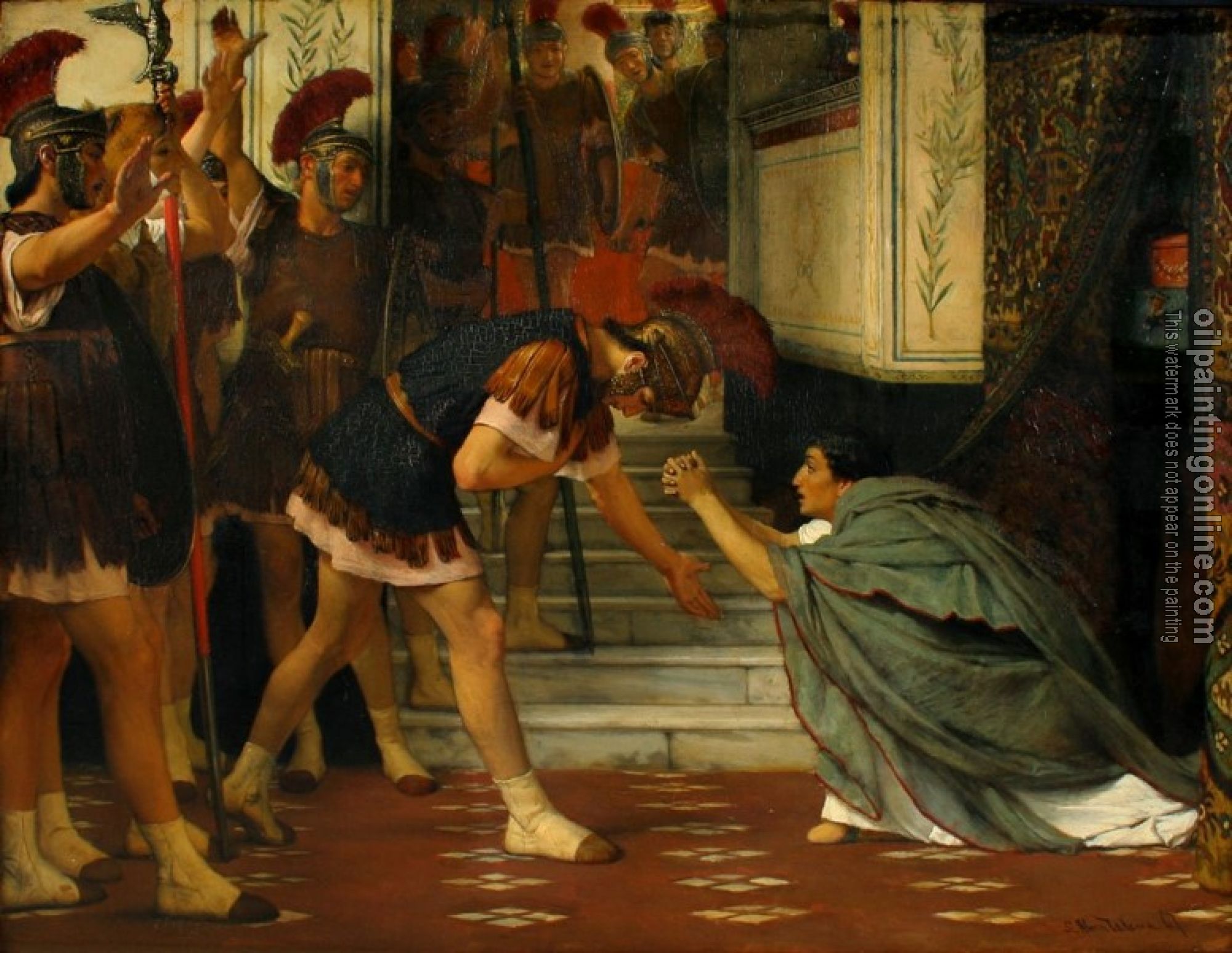Alma-Tadema, Sir Lawrence - Claudius Summoned